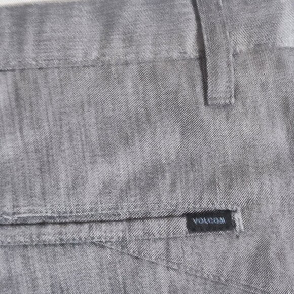 Volcom pants men's size 36 grey colour Frickin Modern Chino Pants style#A1131008 - Picture 5 of 15